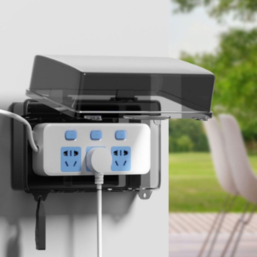 Outdoor Power Strip - Прочный пластиковый водонепроницаемый бокс для кабель-менеджмента,