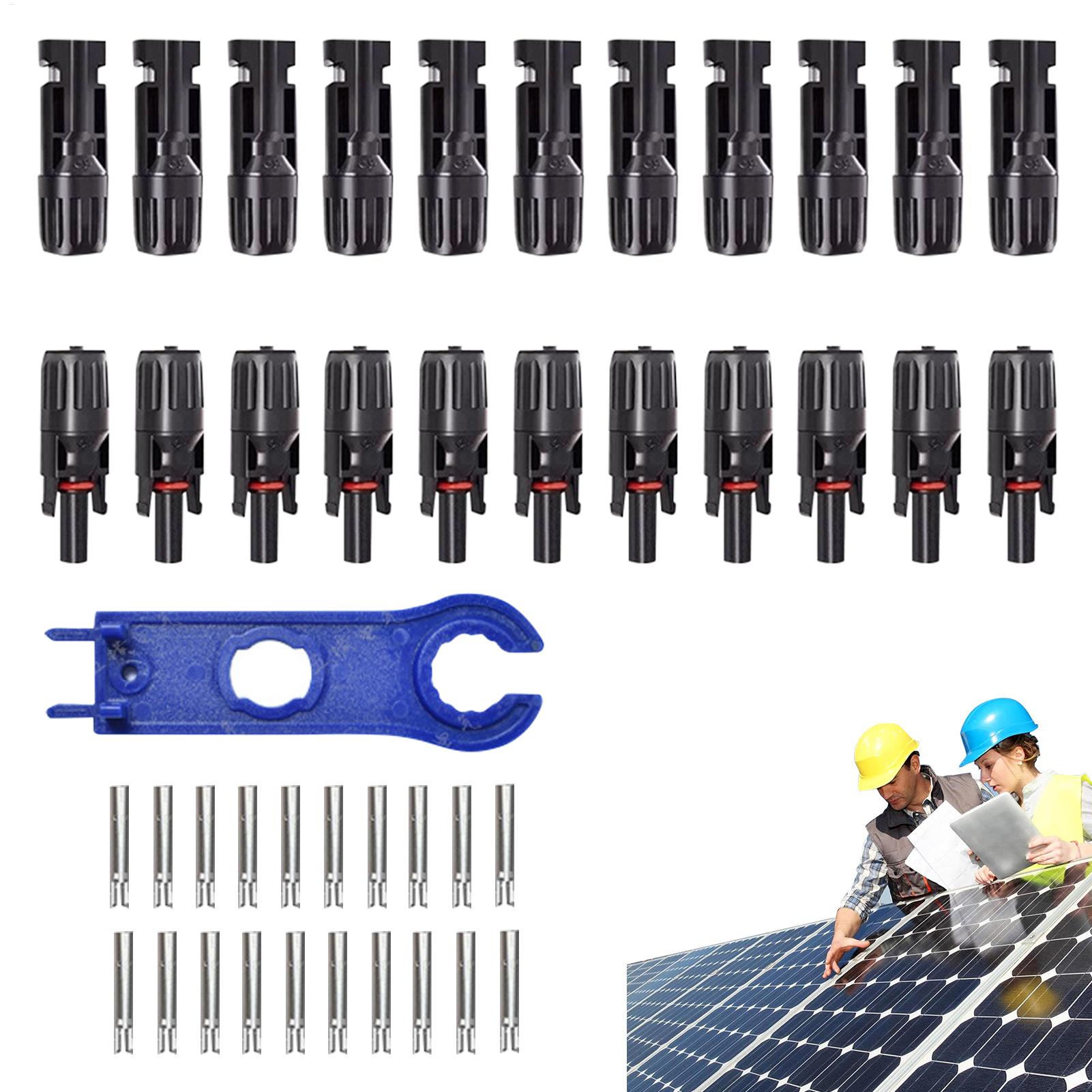 Outdoor Power Board - 10 пар MC4 фотоэлектрических солнечных разъемов,