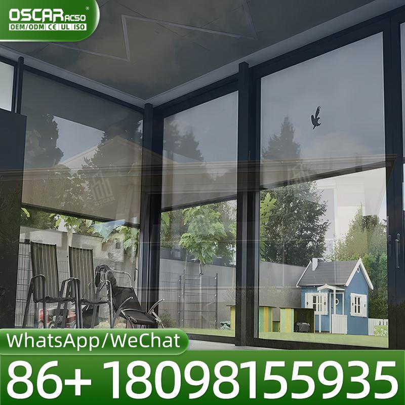 Outdoor Power Roller Shades - Наружные рулонные шторы на батарейках с