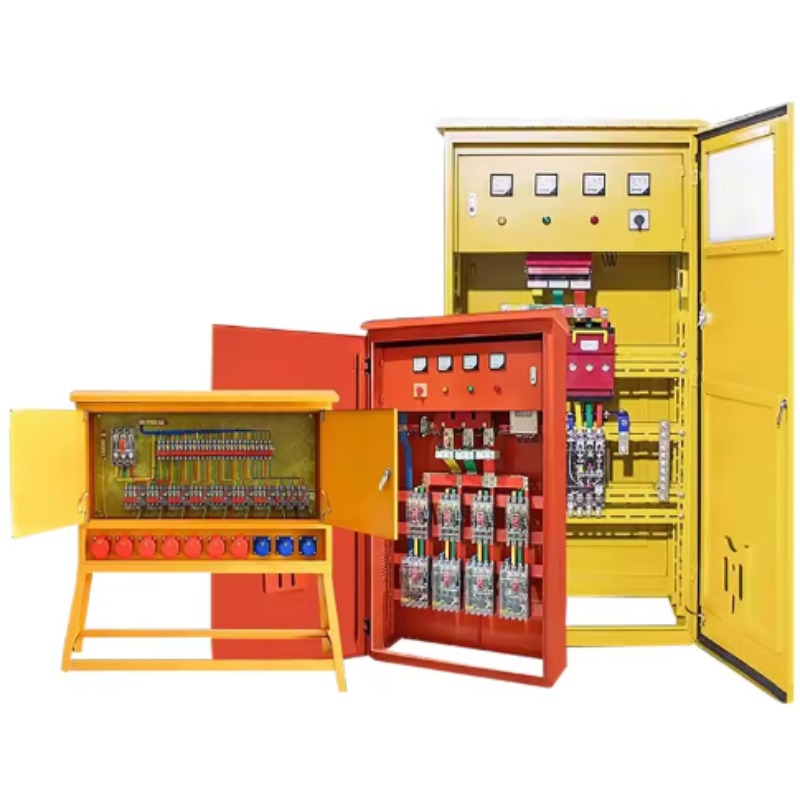 Panel Power Outdoor - Желтый уличный распределительный щит безопасности IP65,