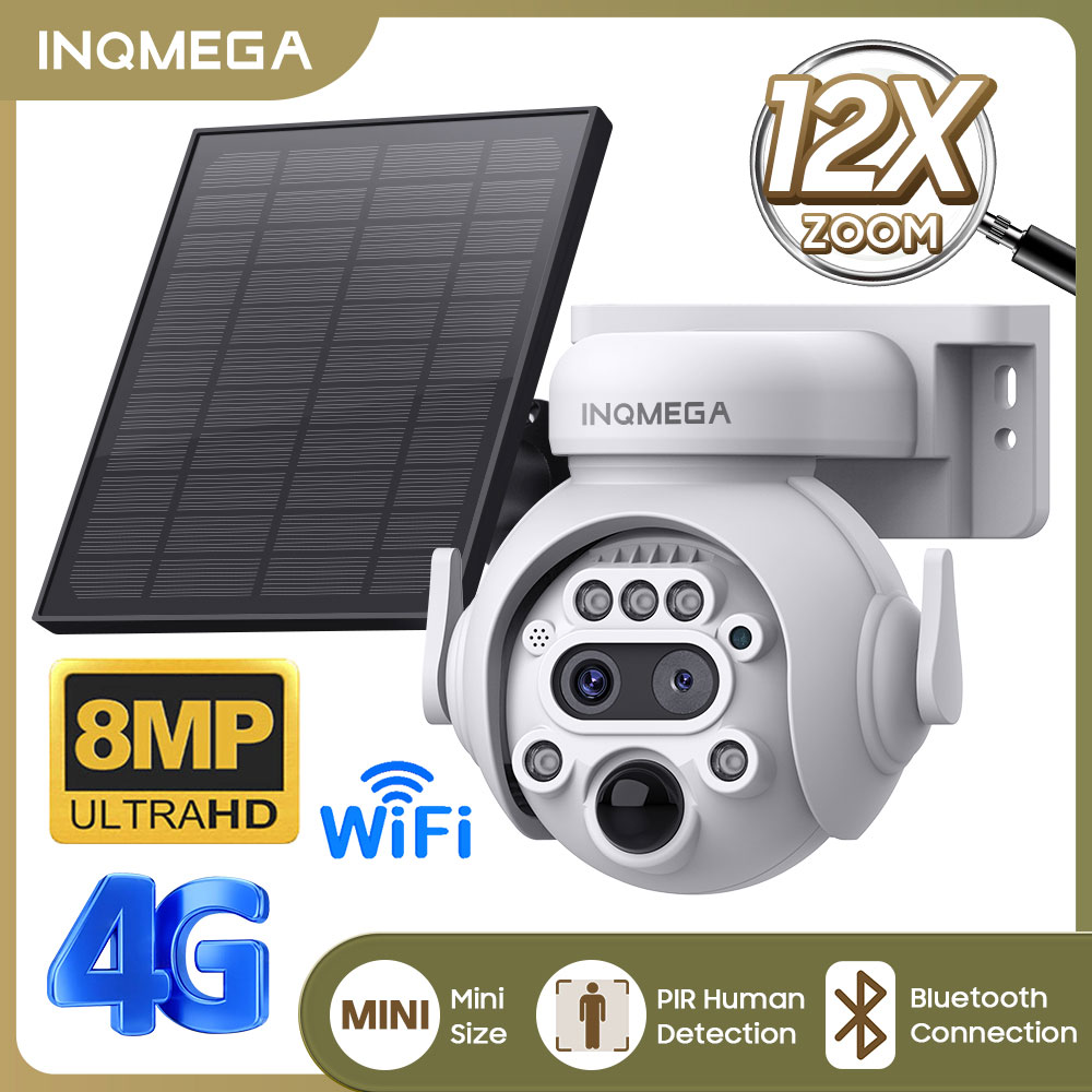 Panel Power Outdoor - INQMEGA 8-мегапиксельная 4K камера на солнечной