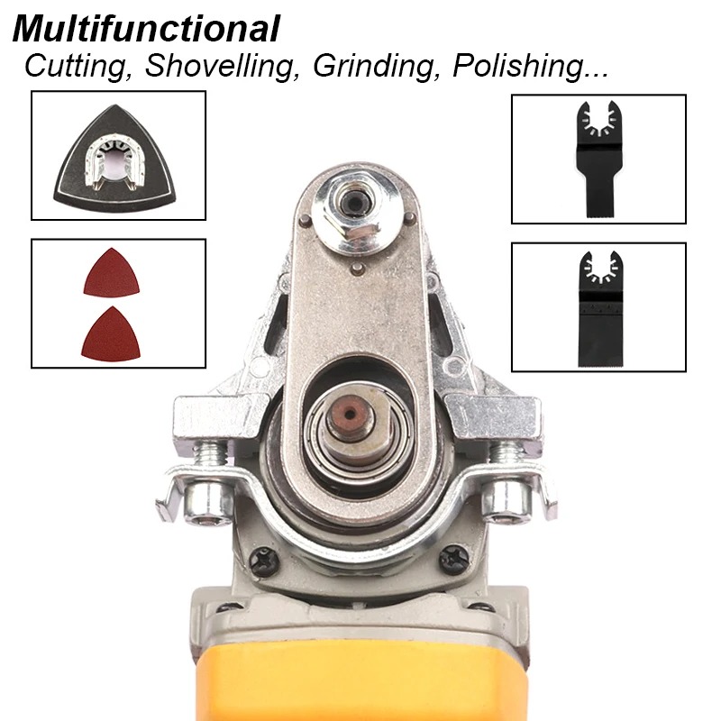 Stump Grinder Attachment - Многофункциональный адаптер-переходник для угловой шлифмашины, осциллирующий