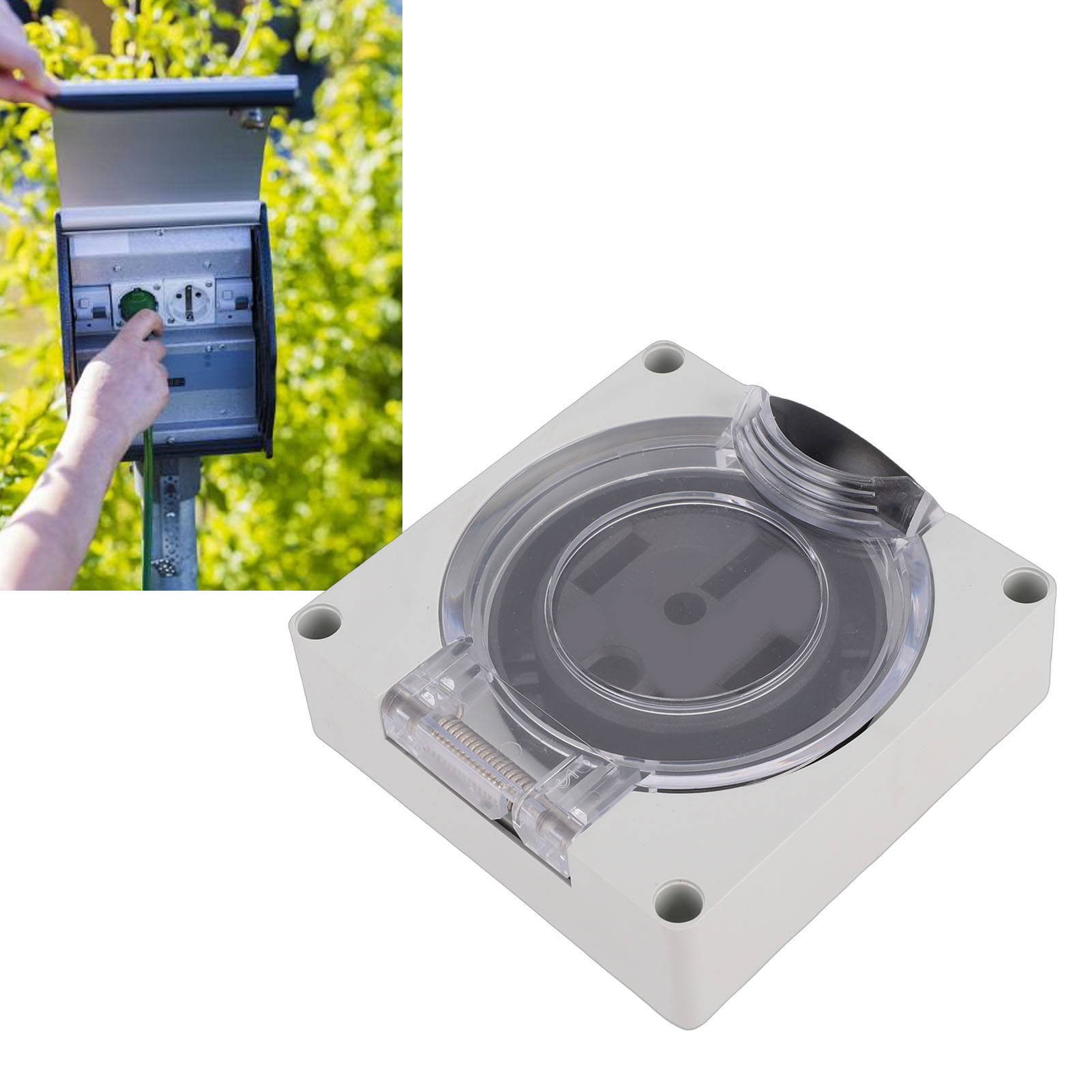 Outdoor Power Receptacle - Промышленная розетка NEMA L14-50R с блокировкой,
