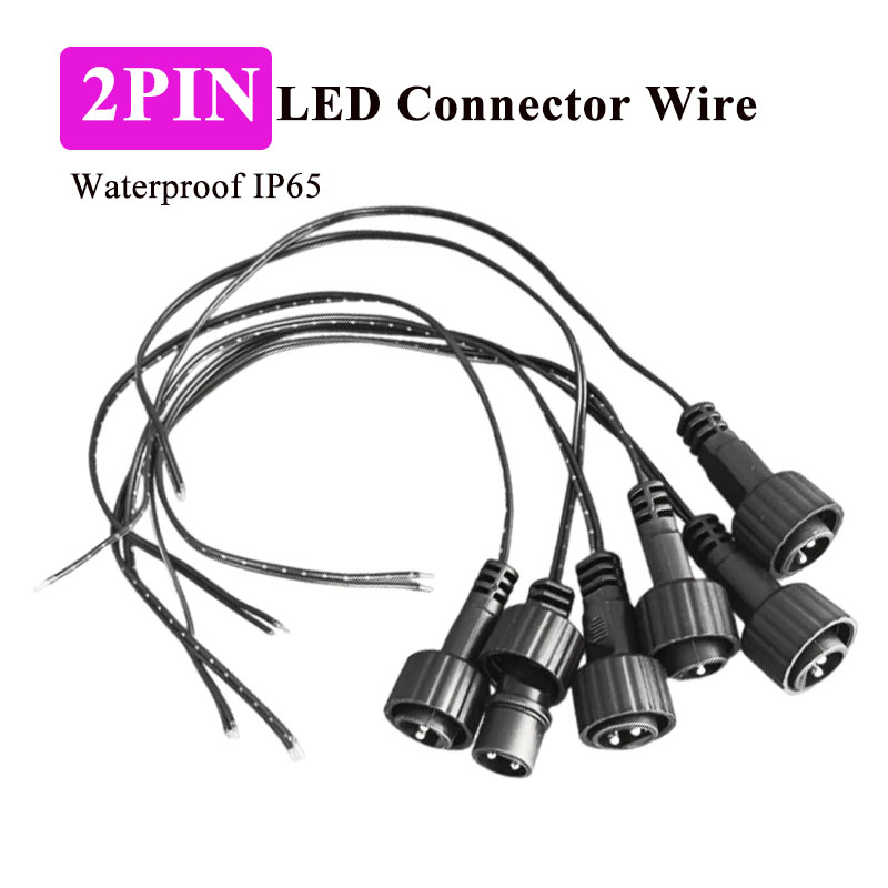 Outdoor Power Board - Уличный 2-контактный LED-разъем с кабелем 25