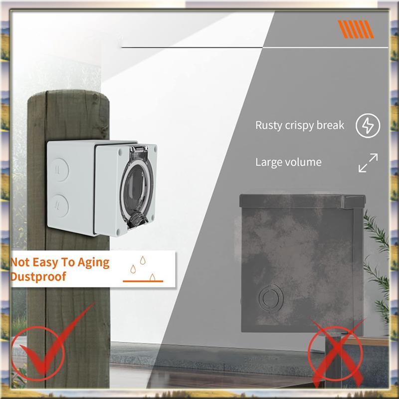 Outdoor Power Receptacle - AA46 HOT-50Amp наружная розетка, розетка NEMA