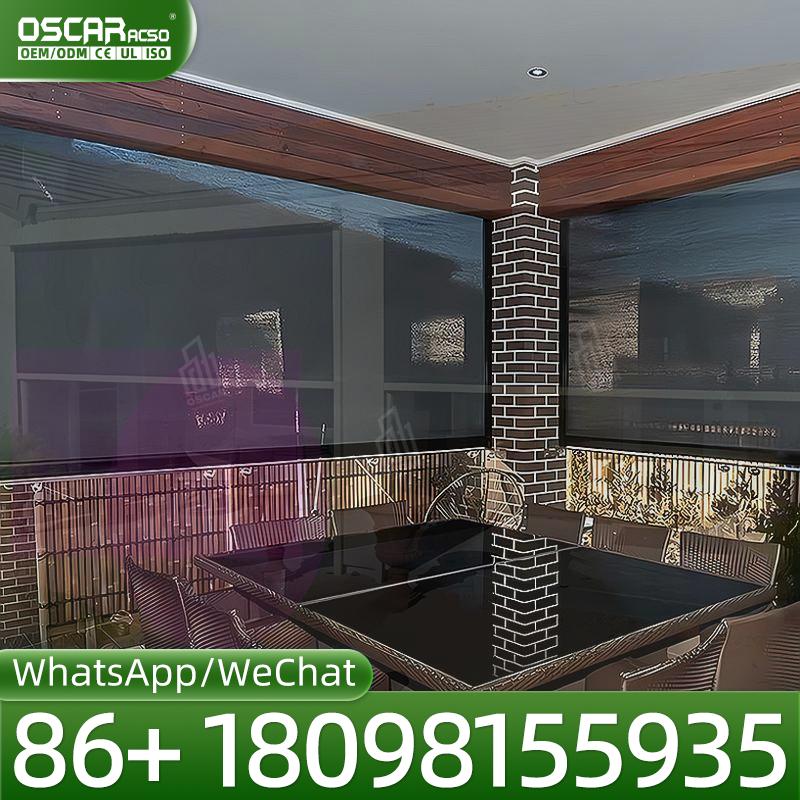 Наружная система управления эл – обзор и цена Outdoor Power Roller Shades