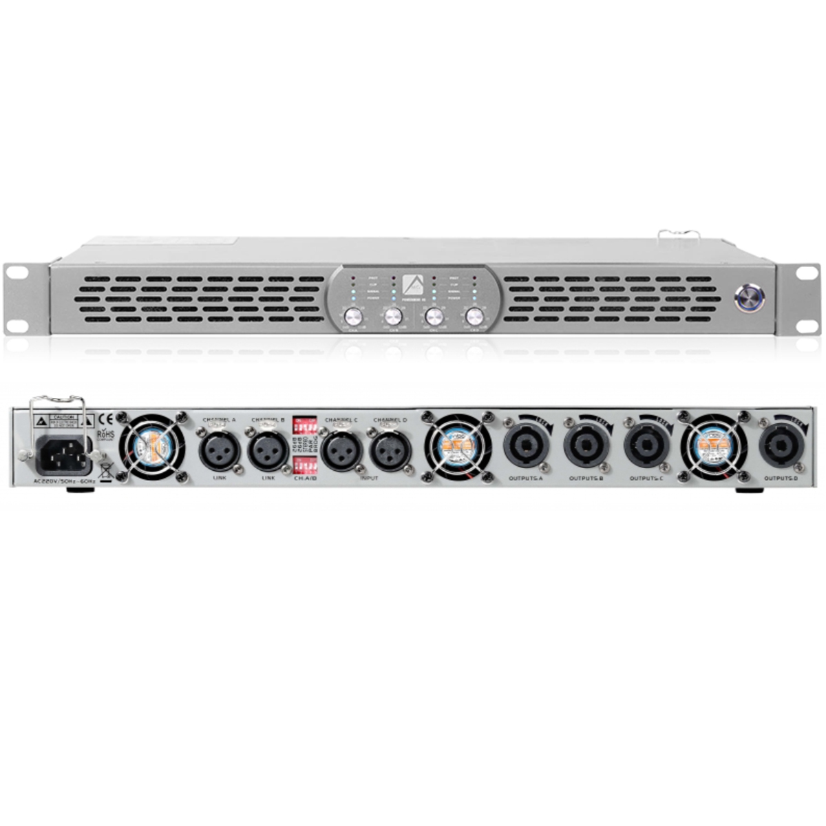 Цифровой усилитель мощности 1U – обзор и цена Outdoor Power Amplifier
