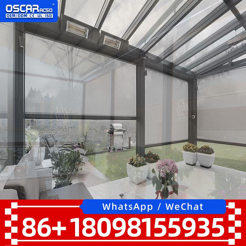 Электрические рулонные шторы н – обзор и цена Outdoor Power Roller Shades