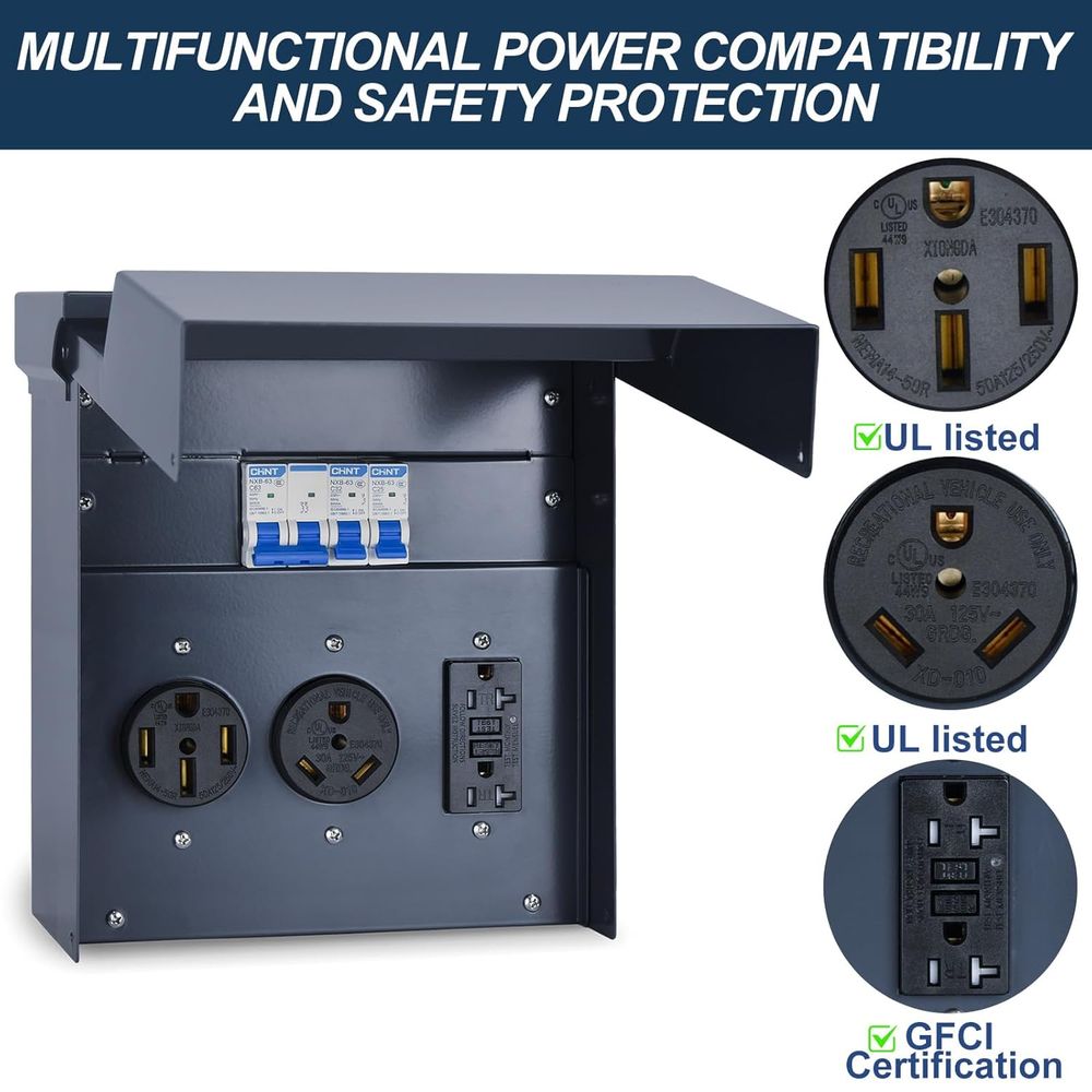 Электрический распределительны – обзор и цена Outdoor Power Receptacle