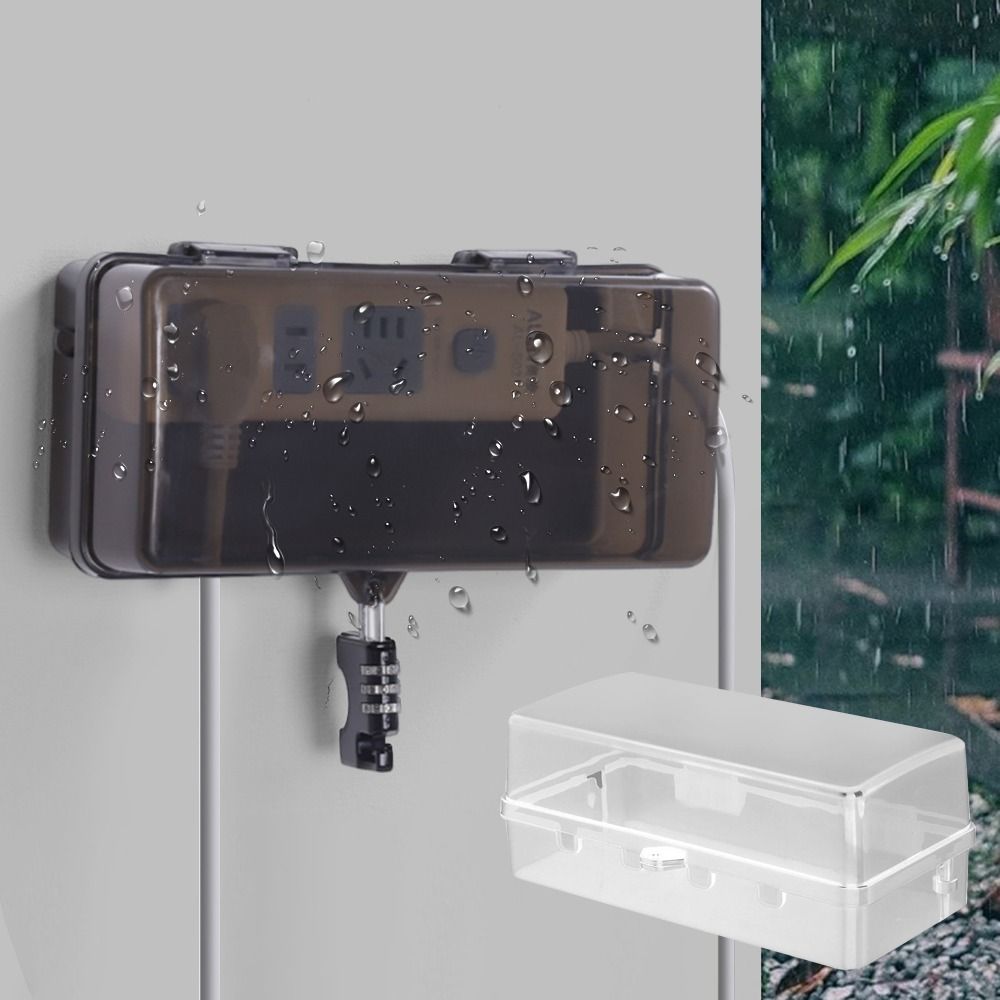 Прочный пластиковый защитный к – обзор и цена Outdoor Power Strip