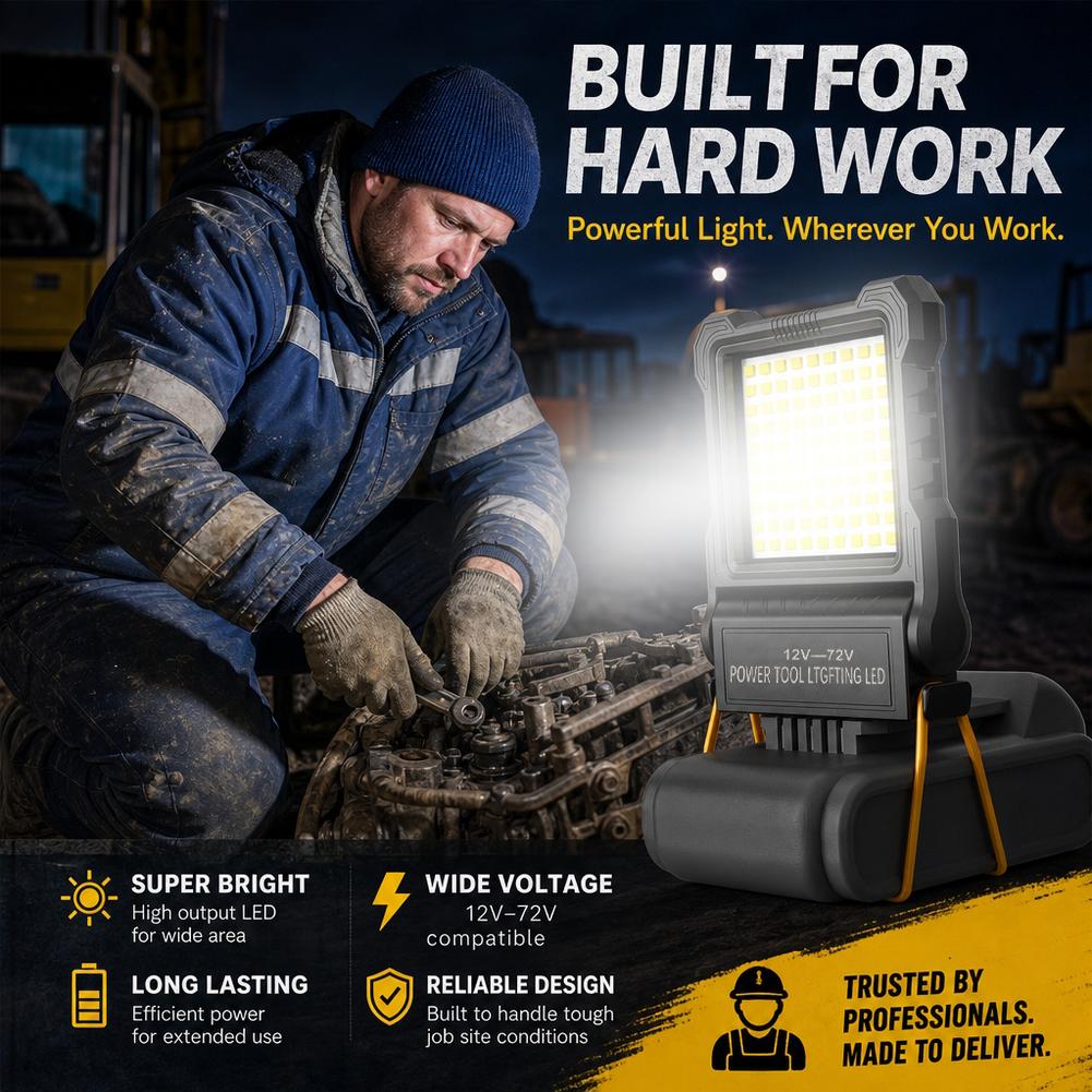 Светодиодный рабочий фонарь, в – обзор и цена Outdoor Power Repair