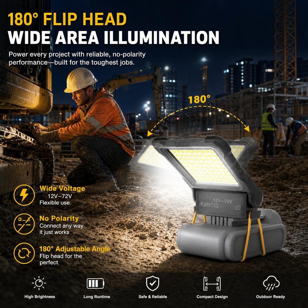 Светодиодный рабочий фонарь, в – обзор и цена Outdoor Power Repair
