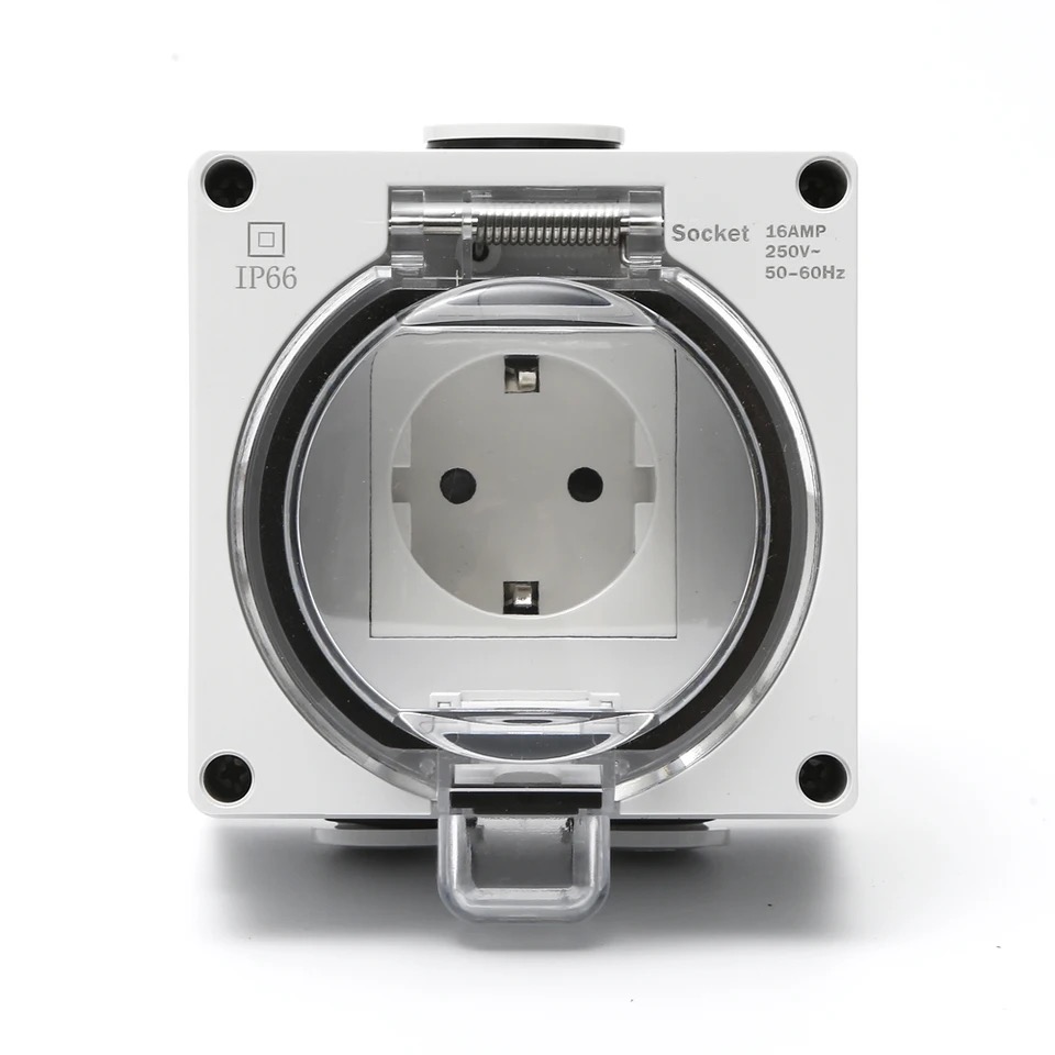 Водонепроницаемая розетка IP66 – обзор и цена Outdoor Power Receptacle