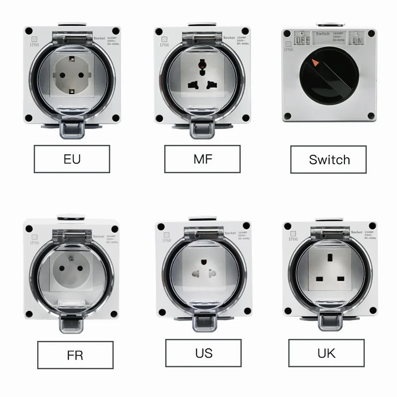 Водонепроницаемая розетка IP66 – обзор и цена Outdoor Power Receptacle