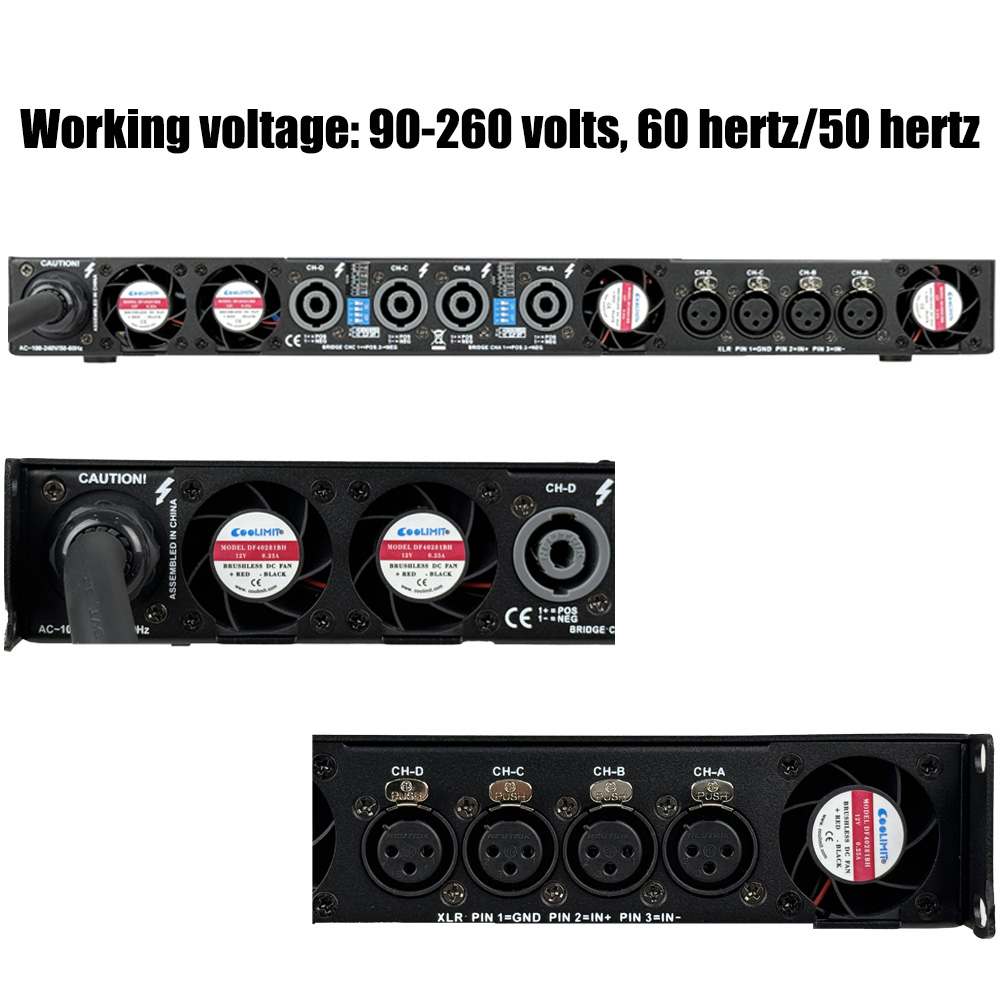 Paulkitson PD43000 4x3000 Вт 8 – обзор и цена Outdoor Power Amplifier