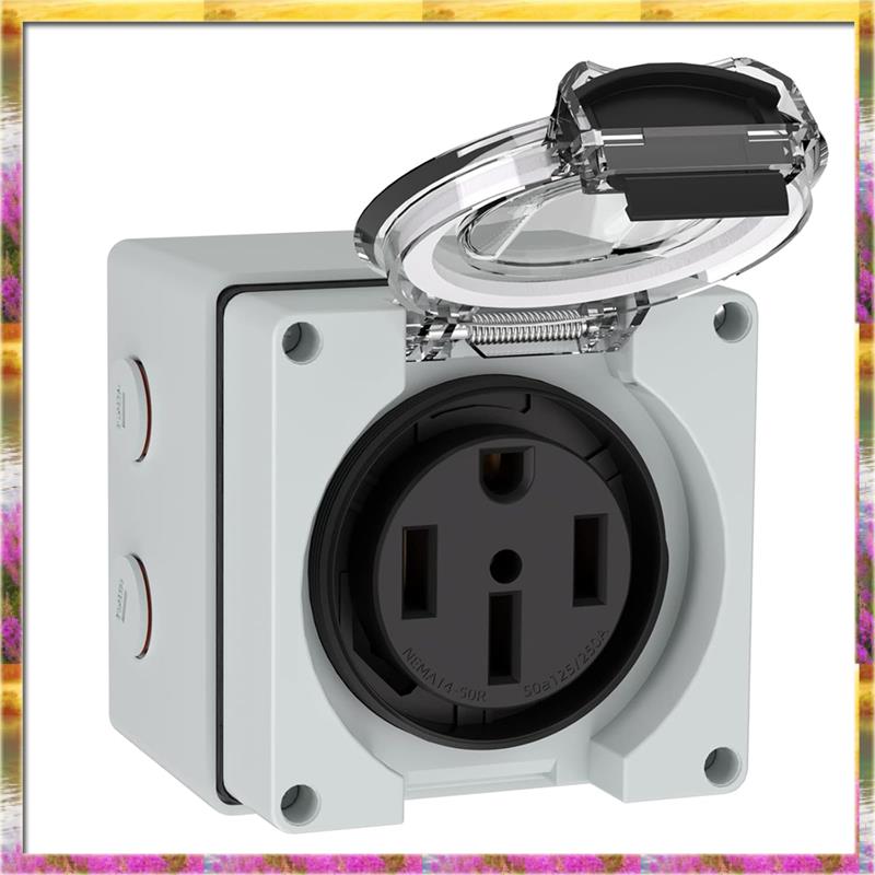 AA46 HOT-50Amp наружная розетк – обзор и цена Outdoor Power Receptacle