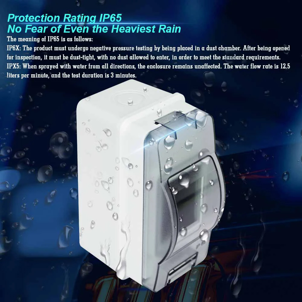 HT-2 IP65 водонепроницаемая ра – обзор и цена Outdoor Power Board Box